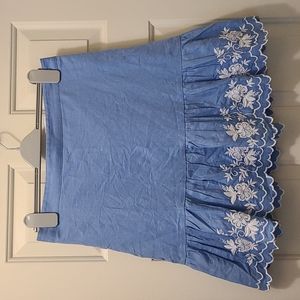 J. CREW Linen Skirt Size Medium